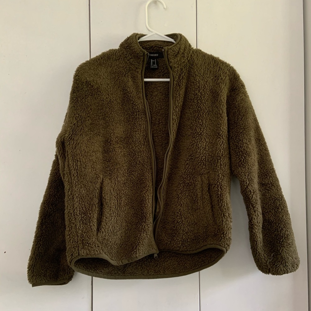 Army green forever 21 jacket